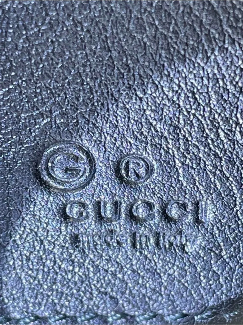 Gucci Black‎ Guccissima Leather Continental Wallet 12 Card Slots Zip Coin Pocket